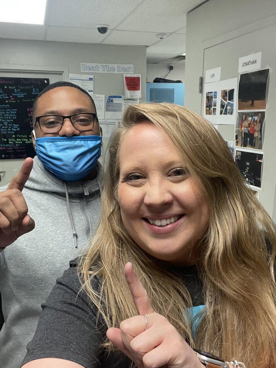 Transferring my fiber skills to the new fiber king today Mr. Ronnie Thomas! Ronnie shared the benefits and built value around our amazing AT&amp;T fiber service and convinced EVERY SINGLE CUSTOMER he talked to today!! So proud of this guy! South A Grand Slam! Put us down for 11.