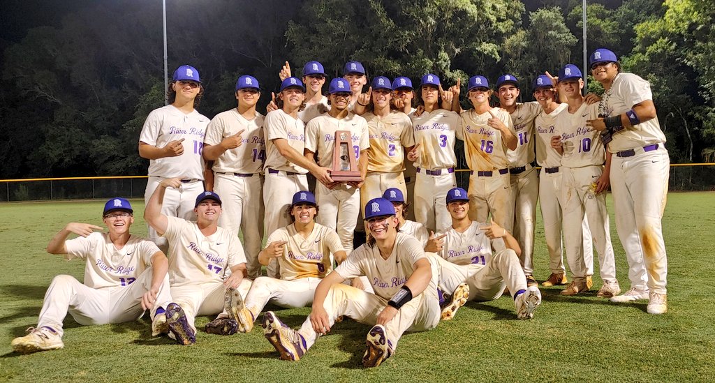 District Champions! River Ridge defeats Springstead 10-1 to win their second consecutive district title! #GoKnights

<a href="/rrhsknights/">River Ridge Knights</a> <a href="/BaseballRRHS/">River Ridge Baseball</a> <a href="/RRHSPurplePosse/">Purple Posse</a> <a href="/RRGirlsWts/">RRHS Athletic Director</a>