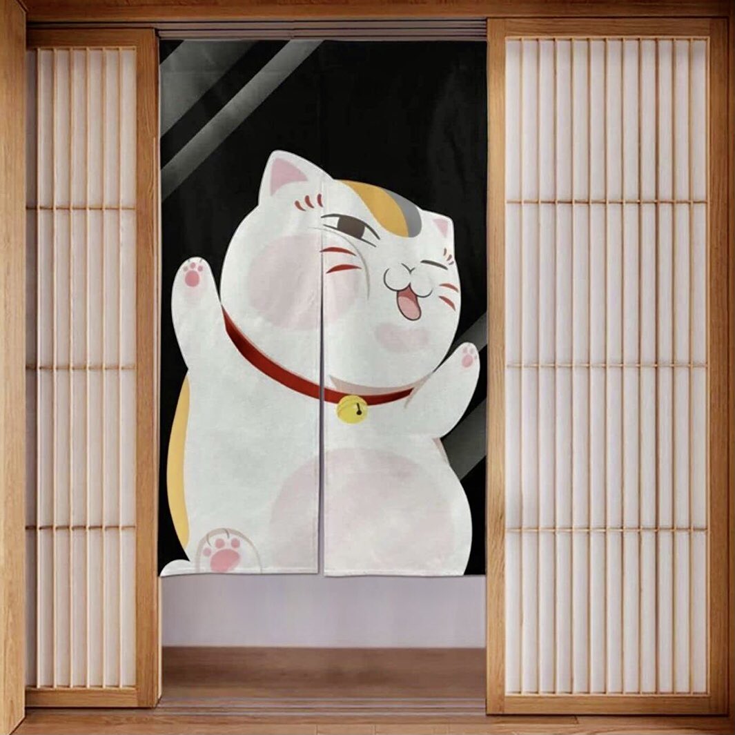 Love_dancha's tweet photo. ニャンコ先生のれんがほしくなっタw
かわゆス。 https://t.co/CpooXqw0Yu