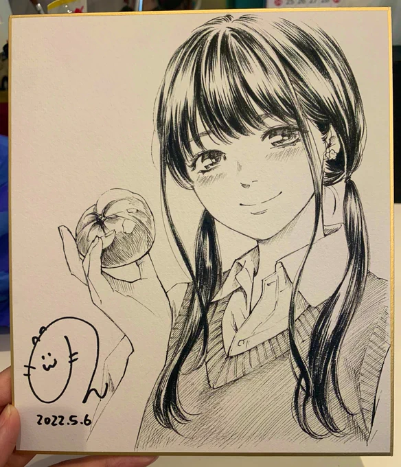 20名なんだけど実はまだ13枚しか完成してないんだよね…!うららも描いたよ✍🏻 