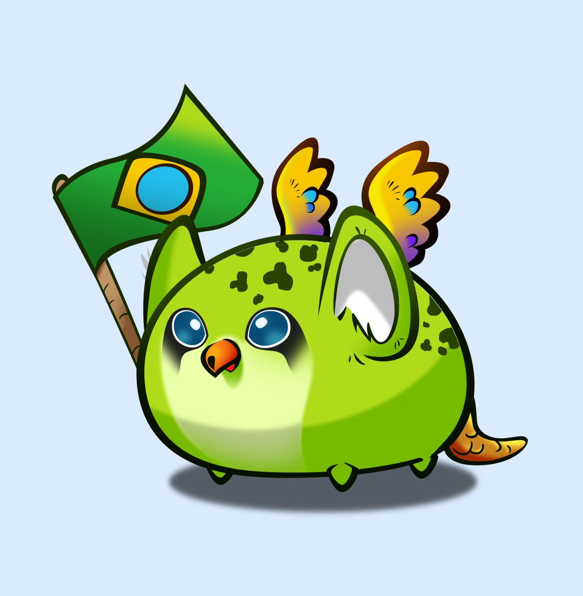A revolução está começando! 🇧🇷
<a href="/AxieInfinityBR_/">Axie Infinity Brasil 🇧🇷</a>

Arte: <a href="/dioguitomidgame/">Dioguito Midgamer</a> (artista gênio da nossa comunidade)