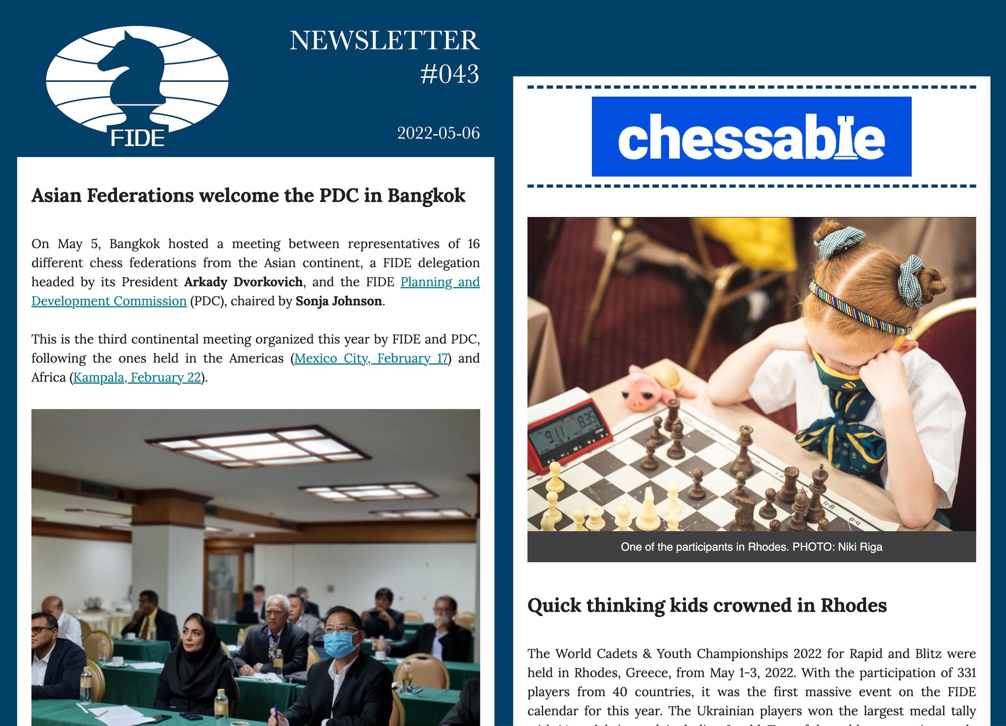 International Chess Federation on Twitter: 