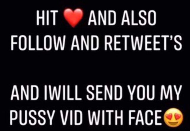 Chloe37469056's tweet photo. Retweet For pussy vid with face💦
Game na habang free pa💦💯

Retweet &amp; Follow https://t.co/vZmwOkGzHD