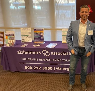 alzassociation's tweet photo. "As a nurse, I know that it takes a village to care for a loved one. As the aging population becomes more and more in need of quality care, we need everyone to get involved." Today, we salute all nurses, including @MichaelWardRN of @AAMN_Nursing. #NationalNursesDay #ENDALZ https://t.co/B1m1ZVksbU