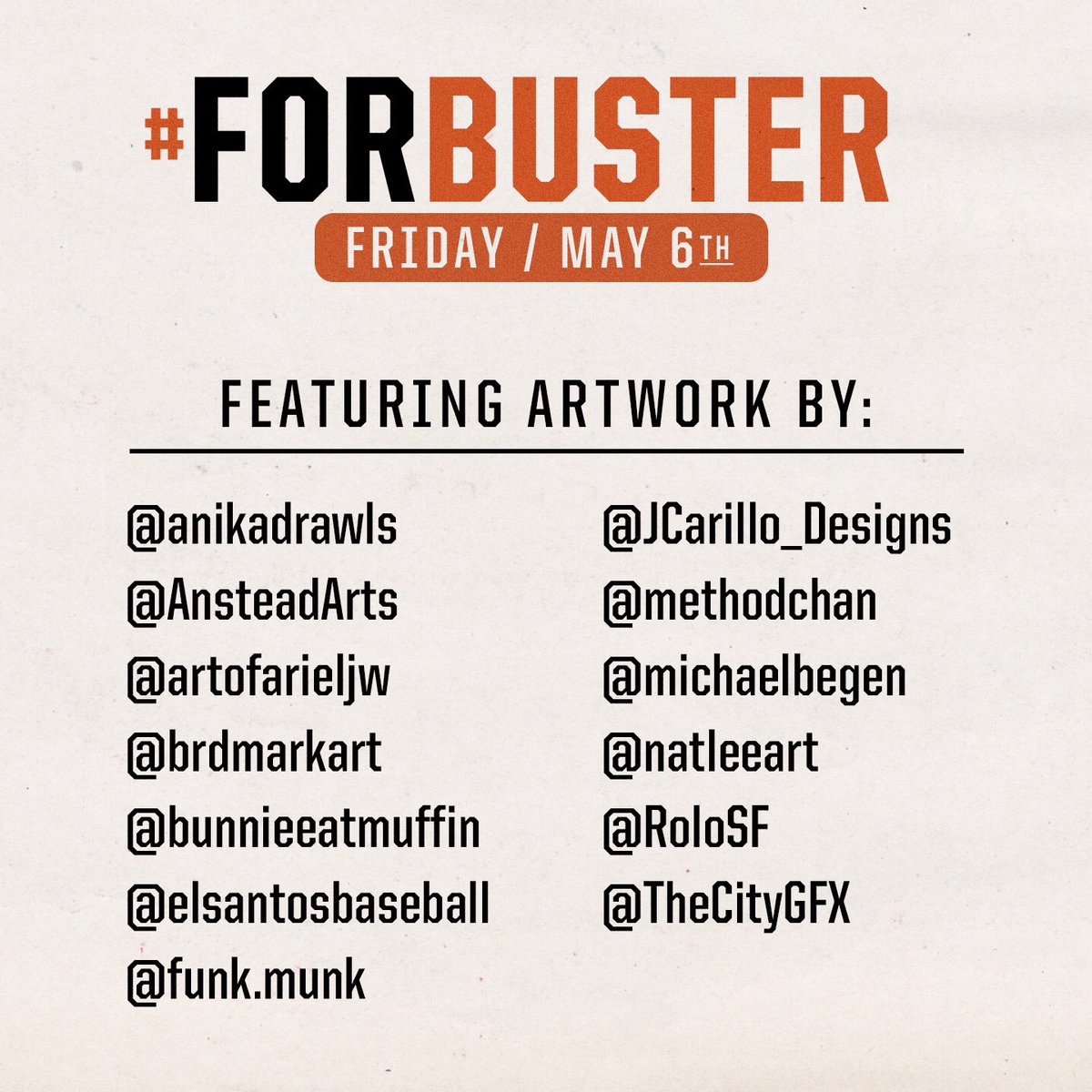 natt0's tweet photo. Tomorrow… #forBuster https://t.co/aTQDhfE3aO