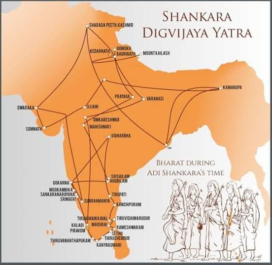 omprakash678's tweet photo. My humble Pranams to the founder of #Advaita school of philosophy Sri #Shankaracharya on #ShankaracharyaJayanti
#AdiShankaracharya established 4 peeths & provided the responsibility of each Veda to each #peeth..
#आदिगुरु_शंकराचार्य_जयंती
#ShankaraJayanti #ஆதிசங்கரர் #சங்கரர் https://t.co/VU8uK76gF8