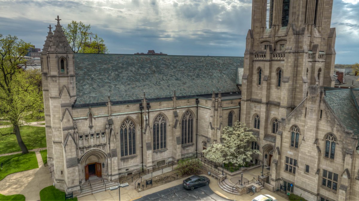 CovenantCLE's tweet photo. Check out these wonderful aerial shots of our building, courtesy of Drone Ohio! What an amazing place it is we call our spiritual home. 🫶🫶🫶🫶 https://t.co/Aaosblfsbt