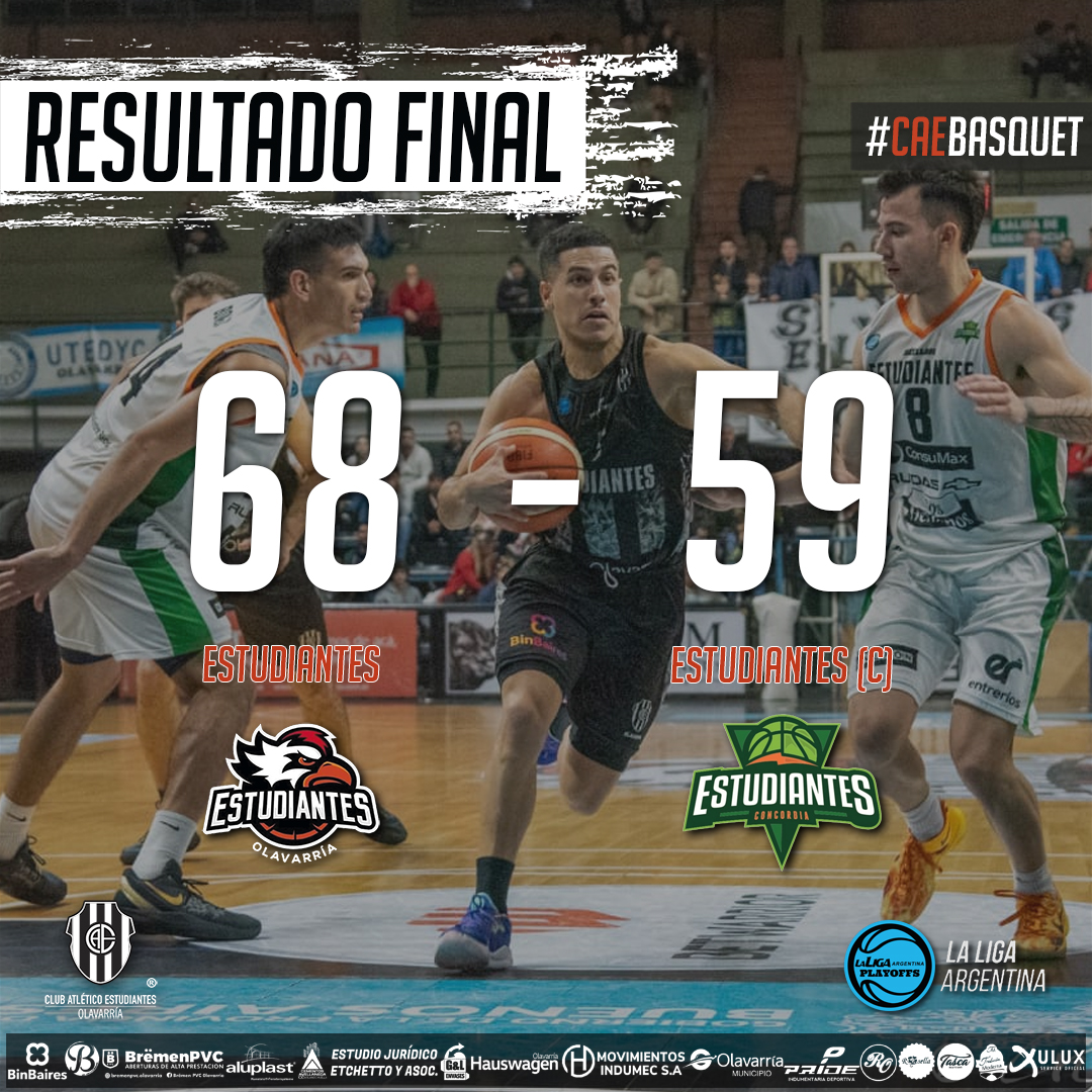 ⛹️‍♂️¡A SEMIFINALES!

El bata logró un trabajado triunfo en el quinto juego y se llevó el pase a la siguiente ronda. <a href="/5Martincabrera/">Martin Cabrera</a> fue el goleador con 21, acompañado por <a href="/castillo_johu/">johu castillo</a> con 12 y <a href="/MatiAristu4/">Mati Aristu</a> con 11.

📷 Cristian Perco

#VamosBata 🏀 #ElEquipoDeLaCiudad