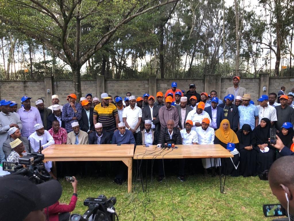 FaisalAAbass's tweet photo. We have solidified our votes &amp; cemented our alliance. The die is cast in Mandera gubernatorial race. 
#rejectprojects https://t.co/eYBs46PsQJ