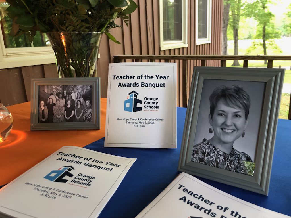 GABChamps's tweet photo. The 2022-2023 @OrangeCoSchools Teacher of the Year is our very own 3rd Grade Teacher, Shannon Floyd. @GABChamps is better because of you, your leadership and dedication to education and our community. #1SchoolInAmerica with the #1 Teacher of the Year! https://t.co/zjaulwAy3v
