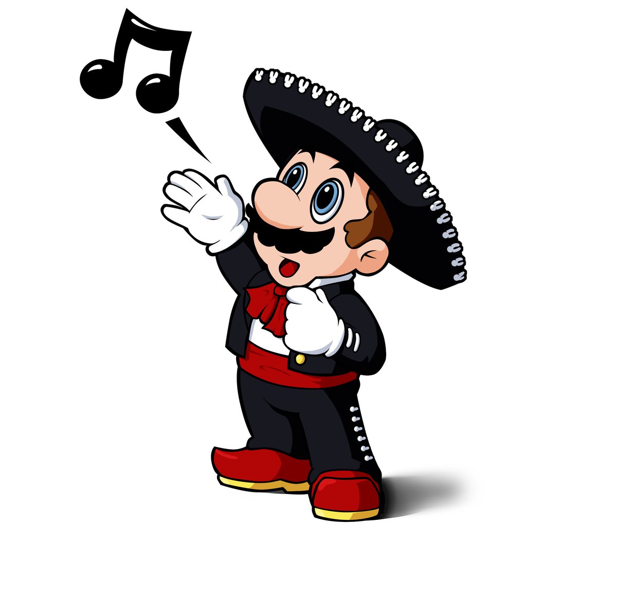 BlazeBops's tweet photo. Bringing back Mariachi Mario from the charity event I made a few years ago... just because. #CincoDeMario https://t.co/MGumbWOFju