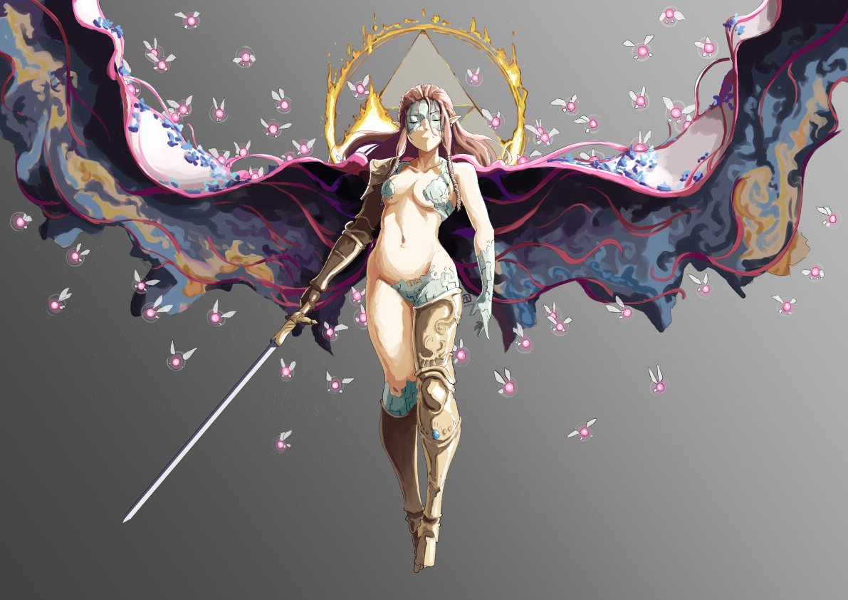 AutoGiraffe's tweet photo. Zelda, Goddess of Wisdom https://t.co/5dcFEcKtVK