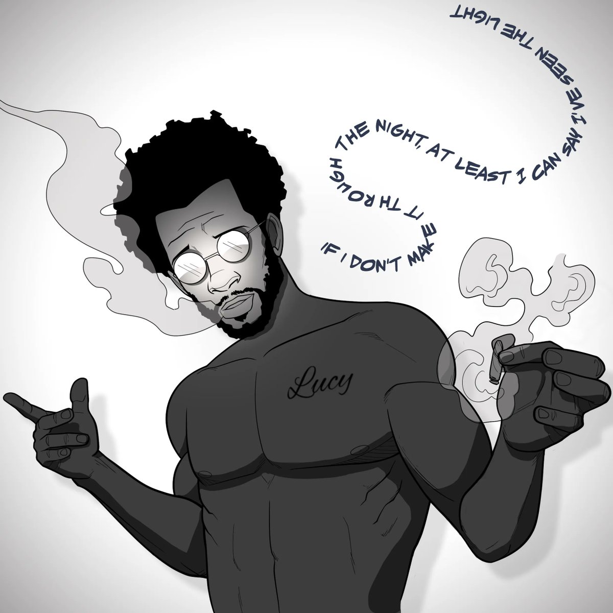 nowhere_beach's tweet photo. Who is Lucy? Put your guesses in the comments… or don’t. Lyrics from ‘It’s all a game’ - track dropping later this year. 🦑
#unsignedhype #newhiphop #hiphoplyrics https://t.co/FtDo701nwu