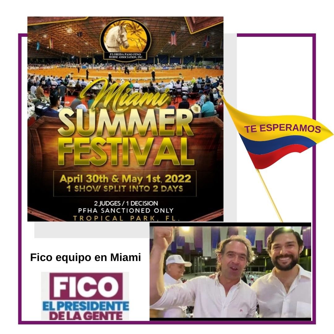 SantamariaNow's tweet photo. Más eventos de @ficoequipoenmiami únete! Sigue a @ficogutierrez #santamarianow https://t.co/hIR64kA00z