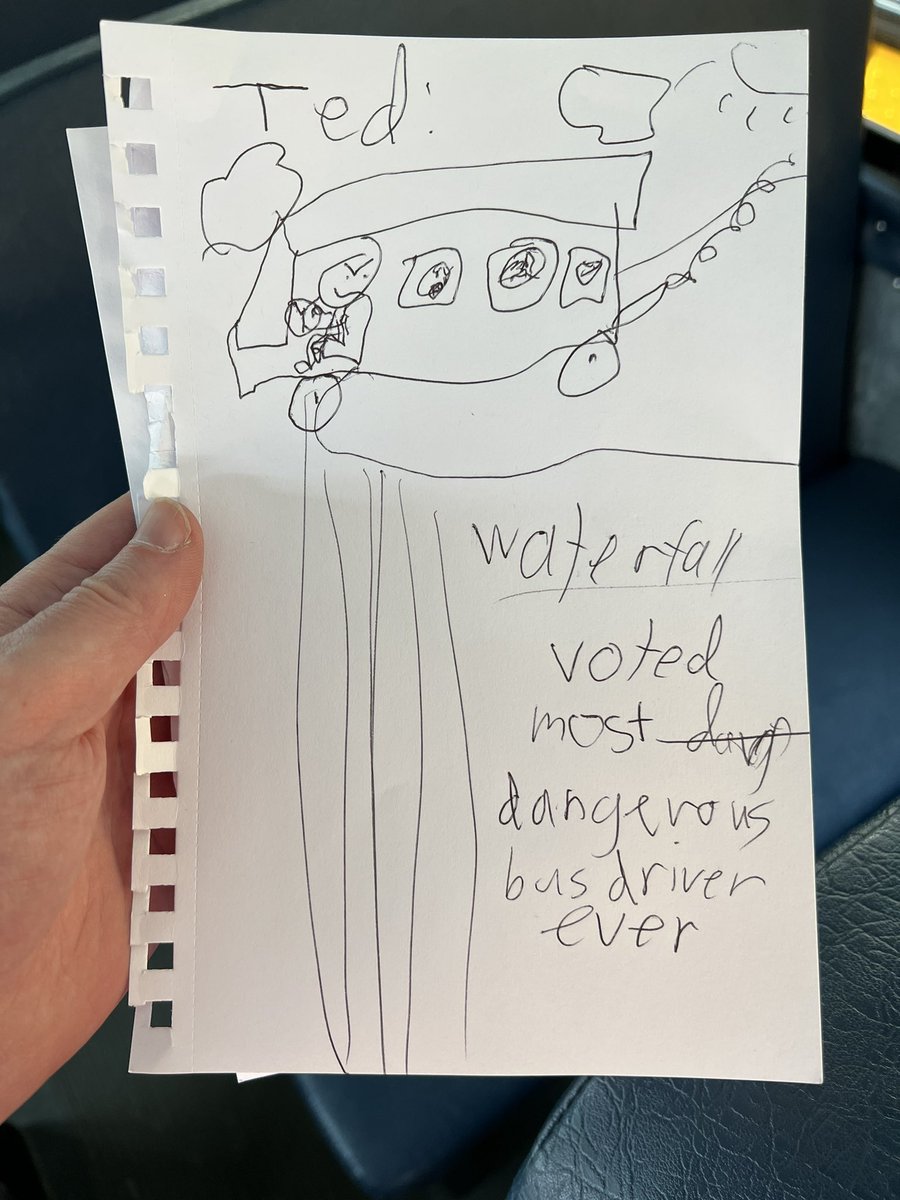 tedhasjokes's tweet photo. I’m making an impact on kids every day. #busdriving https://t.co/1KhdlVqSAi
