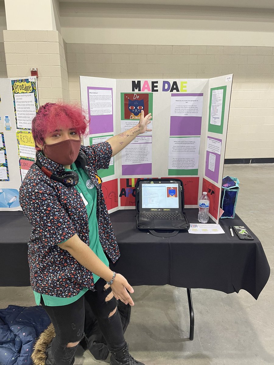AudubonMPS's tweet photo. Today three of our @NAFCareerAcads students participated in the @MilwaukeeMPS 15th annual STEM Fair. As last minute entires due to a cancellation, students worked hard to create their presentations. Hard work paid off as we placed 1st &amp; 2nd in the HS engineering division. 👏👏👏 https://t.co/YUO45P9xtg