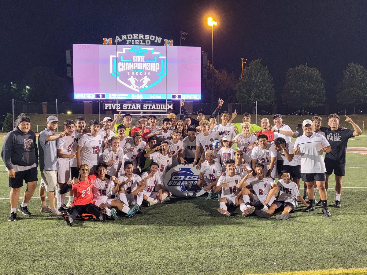 Back to back⚔️ #RageUp #SoccerTownUSA #StateChampions