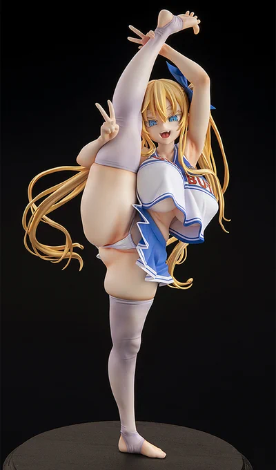 朝凪氏のオリジナルキャラクター「リリス・ベイコン」ちゃんを、1/5のビックスケールで躍動感いっぱいにフロッグが再現!
両手に携えたポンポンを外すと、ダブルピースポーズでのディスプレイも可能、もちろん胸と股間も差し替え式!

日本:https://t.co/OmiYpVdtkq
EN:https://t.co/bYpp1qlNTR 