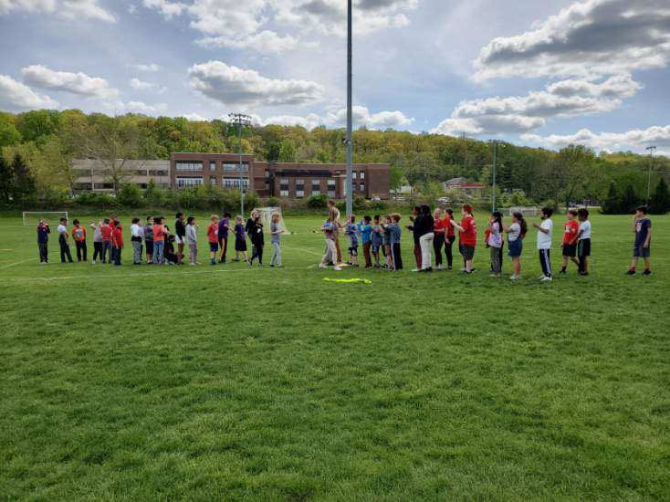 4th Grade Gulph Gators enjoyed an afternoon of kickball and Popsicles to celebrate the last day of PSSAs! <a href="/cwhoyUMASD/">Carole Hoy</a> <a href="/gulphgators/">Chompy</a>