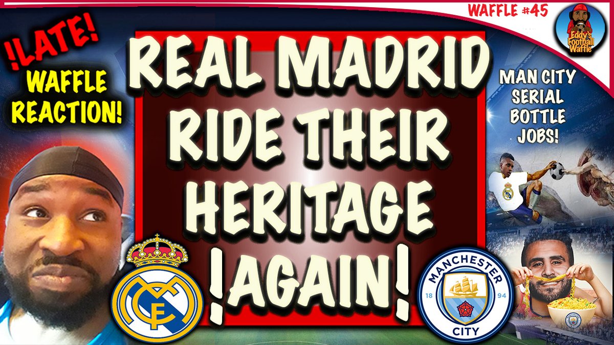 EddyOtu2's tweet photo. Late reaction video to Real Madrid's clutch comeback vs Man City (aires 4:30 am 6 May):
https://t.co/xeAG1abbZw

Drop a like, comment on who you think is going to win the champions league and why.
#RMAMCI #RMAMNC #ChampionsLeague #RealMadridManchesterCity #RealMadrid #ManCity https://t.co/bPXqquji9v