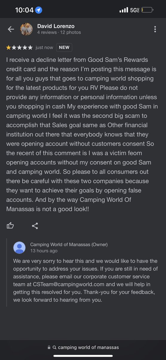 DavidMaliban's tweet photo. @CampingWorld https://t.co/BD6GFNMEZW