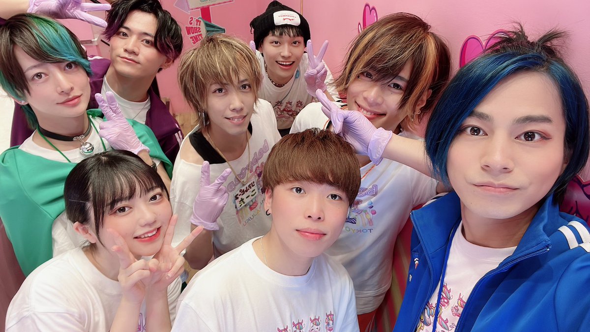 本日のベピタピトーキョーメンバーは リアルピース、かずぅ、こーた