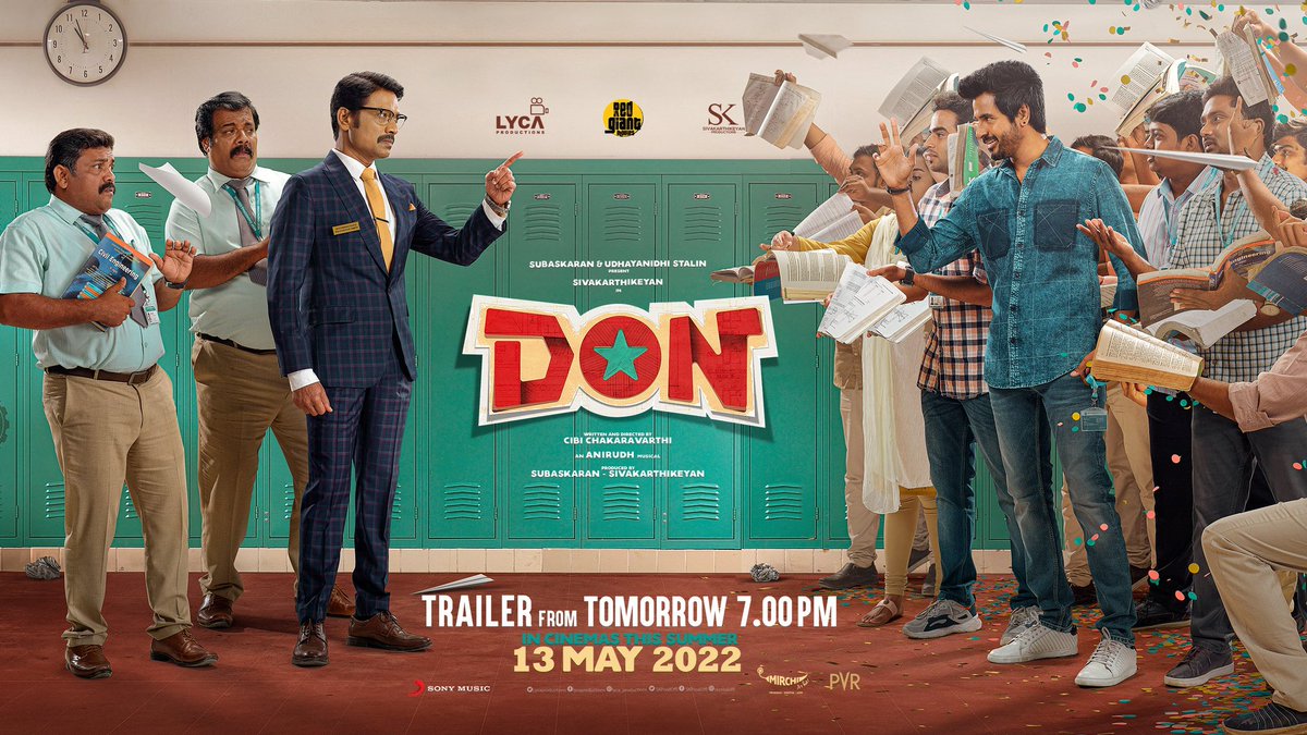 Wait Is over 👀

It's Trailer Dayyy 
Dandanakka #DON 🌟 Entry..❗❕

#DON #DONfromMay13