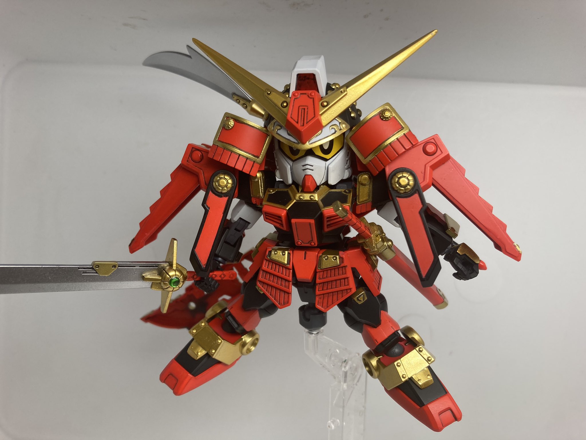 当時物 未切り ガン消し SDガンダム外伝Ⅳ 光の騎士 法術士ニュー