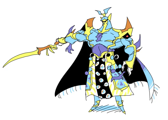 felt like drawing the swagiest ff villain 