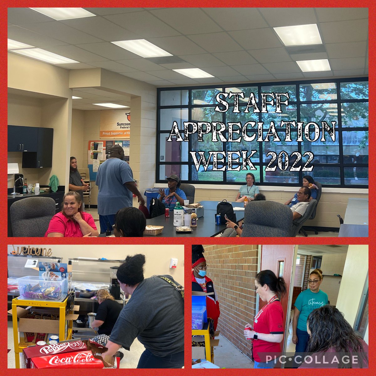 Today the admin team spoiled our teachers, staff, bus drivers and bus assistants with some yummy treats! Thank you for all your hard work!  #sweetandsalty <a href="/MiddlePasco/">Pasco Middle School Pirates</a> <a href="/mhetzlernettles/">Marcy HetzlerNettles</a> <a href="/pascoschools/">Pasco County Schools</a> <a href="/PeggyGilbert83/">Peggy Rae Gilbert</a> <a href="/TellezPMS/">Jackie Tellez</a> <a href="/LB_524/">Lisabeth Shoemaker</a>