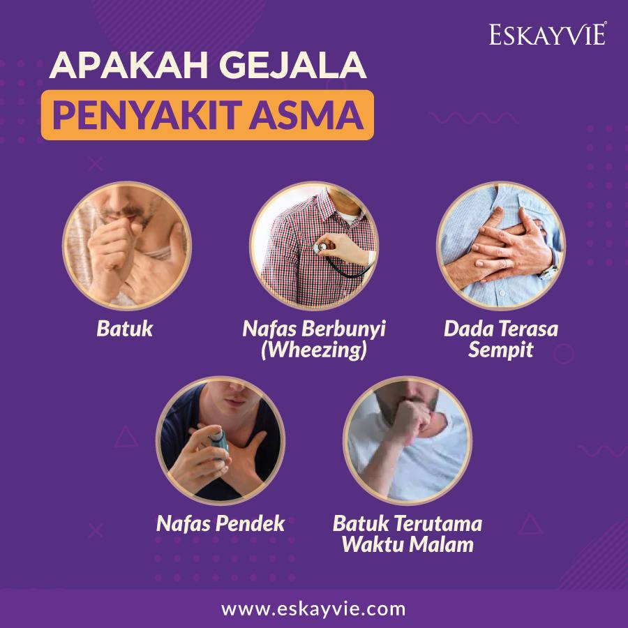 Mizan951's tweet photo. Dalam tak sedar, mungkin ada di antara kita yang ada gejala seperti 

✔️Batuk
✔️Nafas Berbunyi (Wheezing)
✔️Dada Terasa Sempit 
✔️Nafas Pendek 
✔️Batuk Terutama Waktu Malam

Dapatkan Diffenz hari ini di https://t.co/e92iN4Exeo! 

#EskayvieDiffenz 
#EskayvieMalaysia https://t.co/aPRQUpbzrL