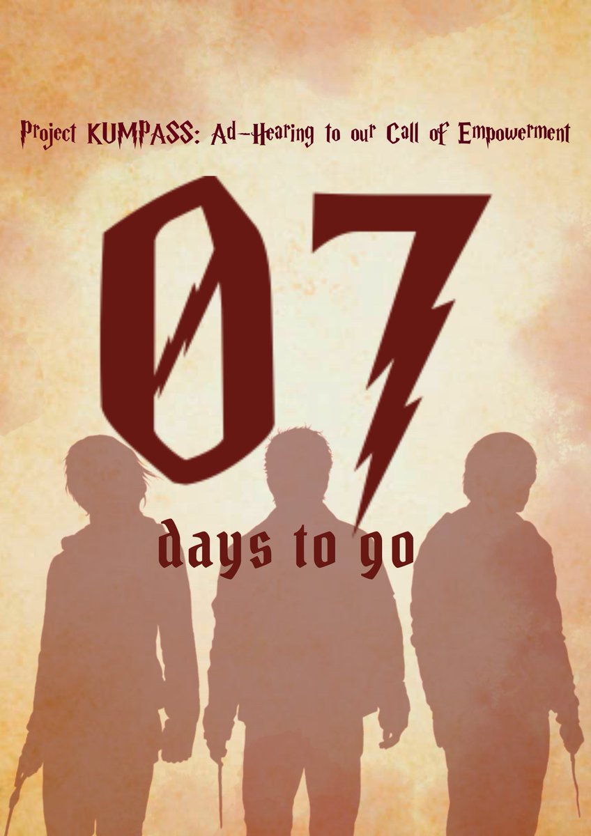 VSPsanpedro's tweet photo. In 7 days, things will change. So, follow us in our journey in discovering the untold stories of our fellow wizards and let us weave the future that we desire.
#ProjectKUMPASS
#VolunteerServiceProvider
Layout: Zaira Gallardo
Caption: Justin Fernandez https://t.co/WRfSpLQxlk