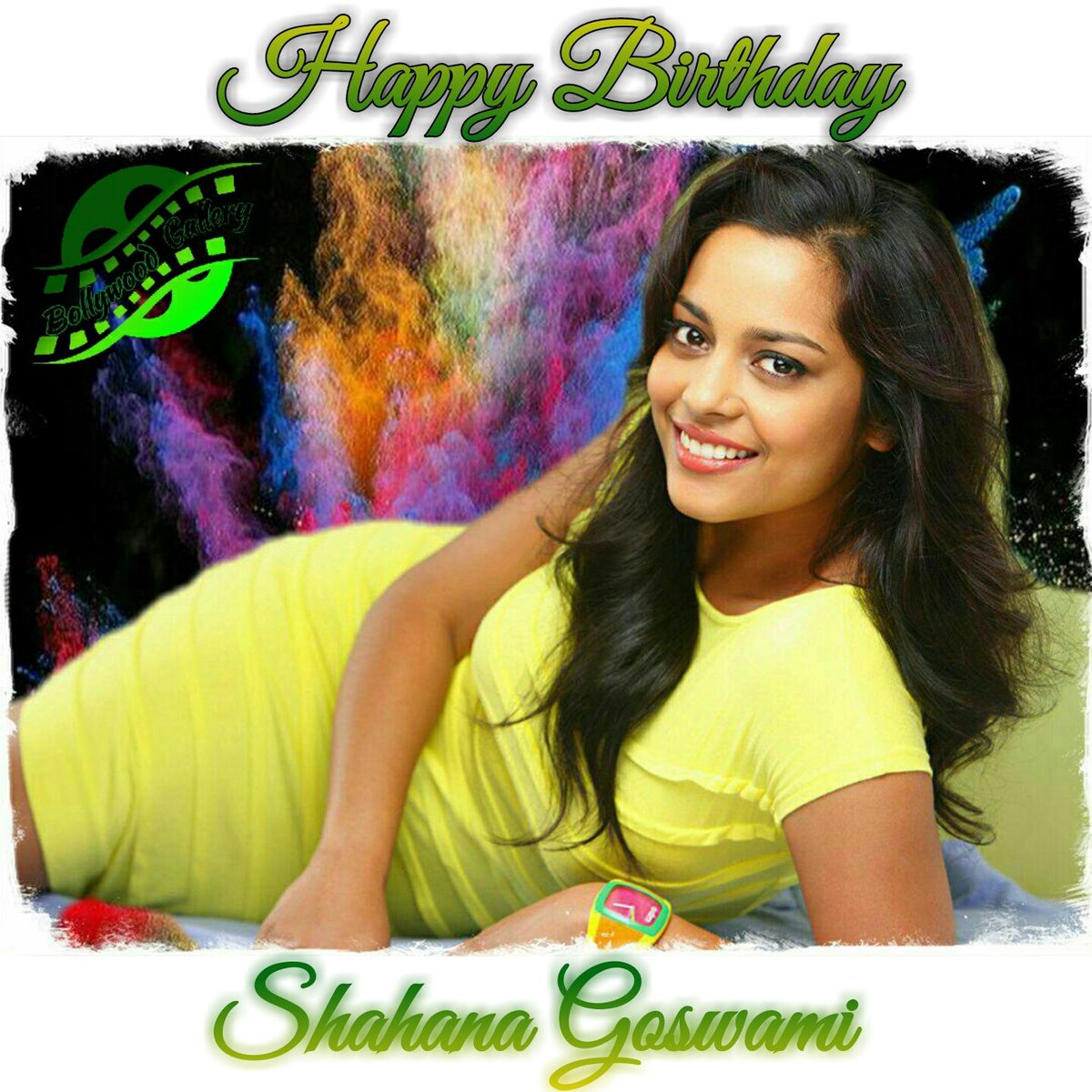 Happy Birthday Dear Shahana Goswami.     