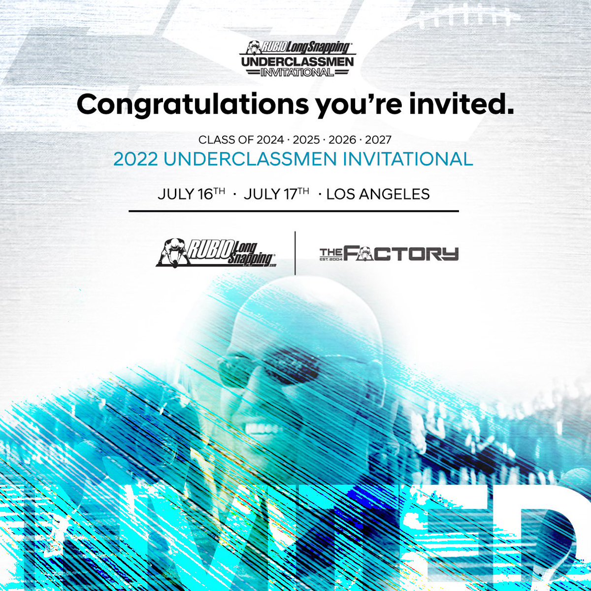 easton_glasman's tweet photo. Honored to receive an invite to the 2022 Underclassman Invitational in July! Thank you @TheChrisRubio @TheRubioMethod See you in CA‼️@bprepfootball @athletics_bps @gridironsp @CaliDQ @A_Stacy63 https://t.co/s3BHlWDoUY
