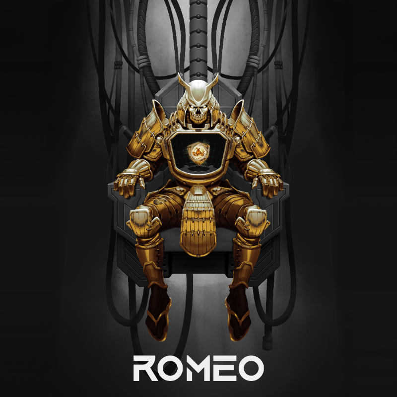 ColdBoot_NFT's tweet photo. // INTRODUCING: Android Romeo ❄️🤖 //

Android Romeo, like Echo, is also designed from stolen parts. He may look fierce, but he's actually just a decommissioned UN Peace Union model. His primary use these days is serving hugs &amp; cotton candy at theme parks 🎢

Need a hug? 💜 https://t.co/vthOReSAlv