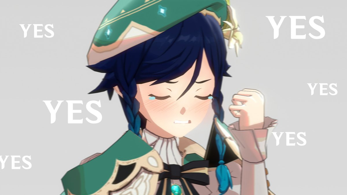 shinshogun_'s tweet photo. Aether is drunk!! #原神 #原神MMD #venti #Aether #aetherventi #aeventi https://t.co/gttWYDmmzR