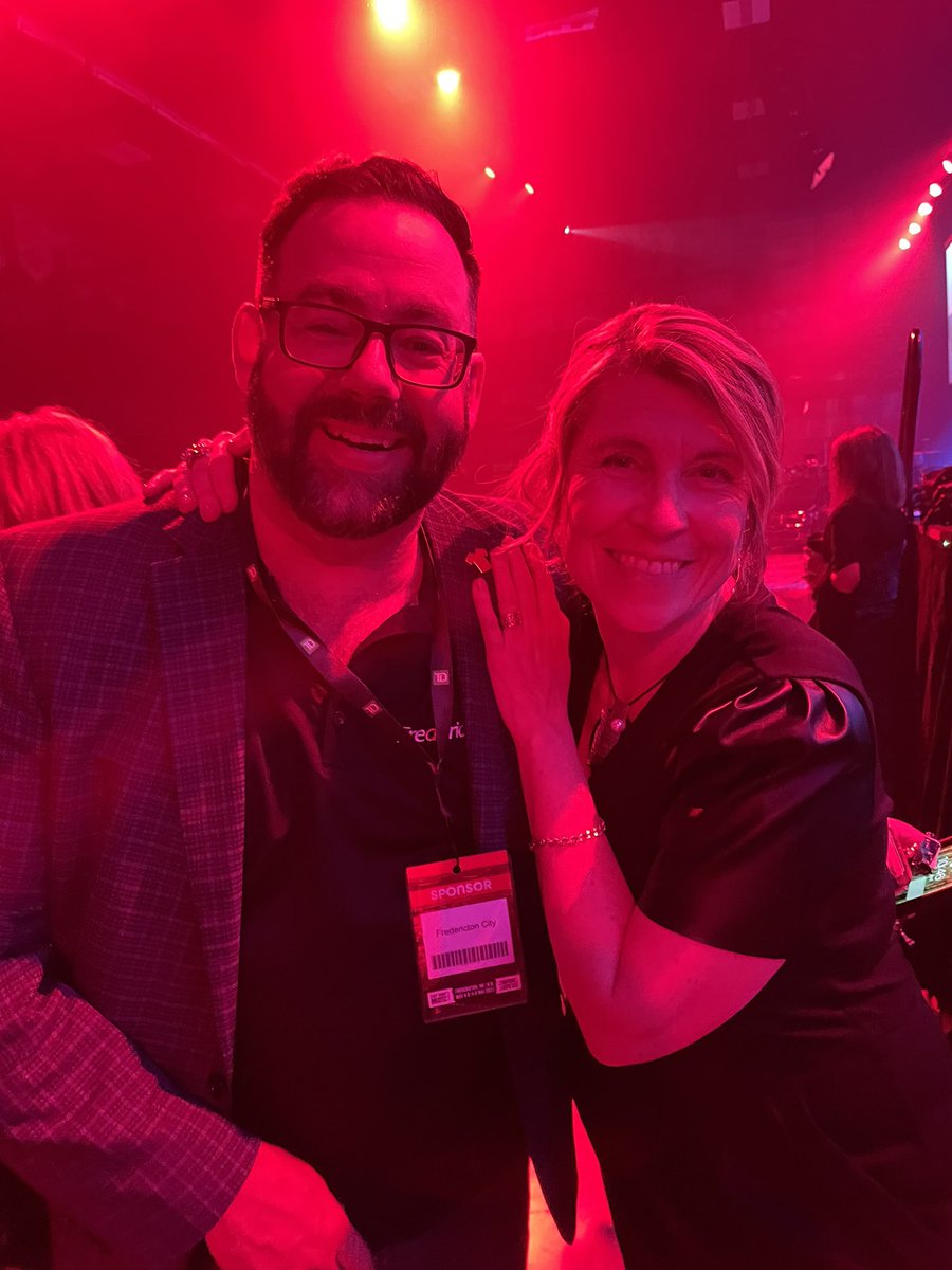 And what would the #ECMA2022 be without Coun. <a href="/kevin_darrah/">Kevin Darrah</a>? He’s an appointed member of the <a href="/CityFredGov/">City of Fredericton</a>’s Arts and Culture Advisory Committee. So special having him here tonight. 🎶