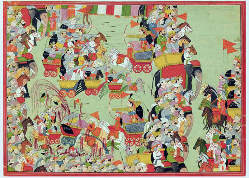 krishnaraobsf's tweet photo. The Padmavyūha (Sanskrit: पद्मव्यूह) or Chakravyūha (Sanskrit: चक्रव्यूह) is a military formation used to surround enemies, depicted in #Mahabharata. It resembles a labyrinth of multiple defensive walls.
Q: Do you think it would have been possible without #CollectiveTraining? https://t.co/0KGorVW4Rx
