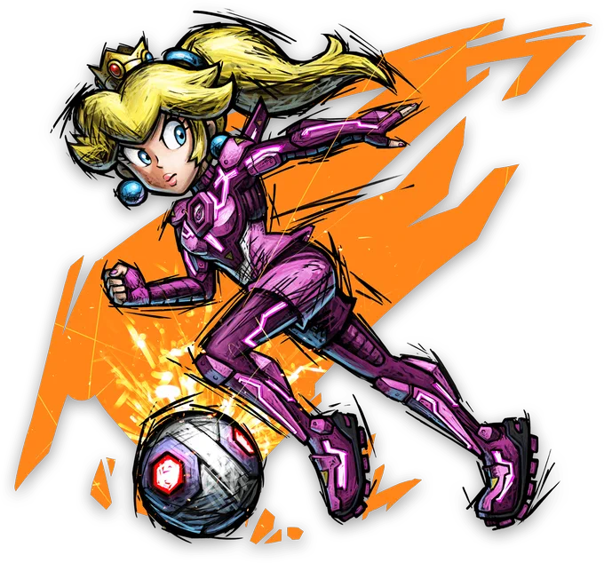 Peach - Mario Strikers: Battle League
