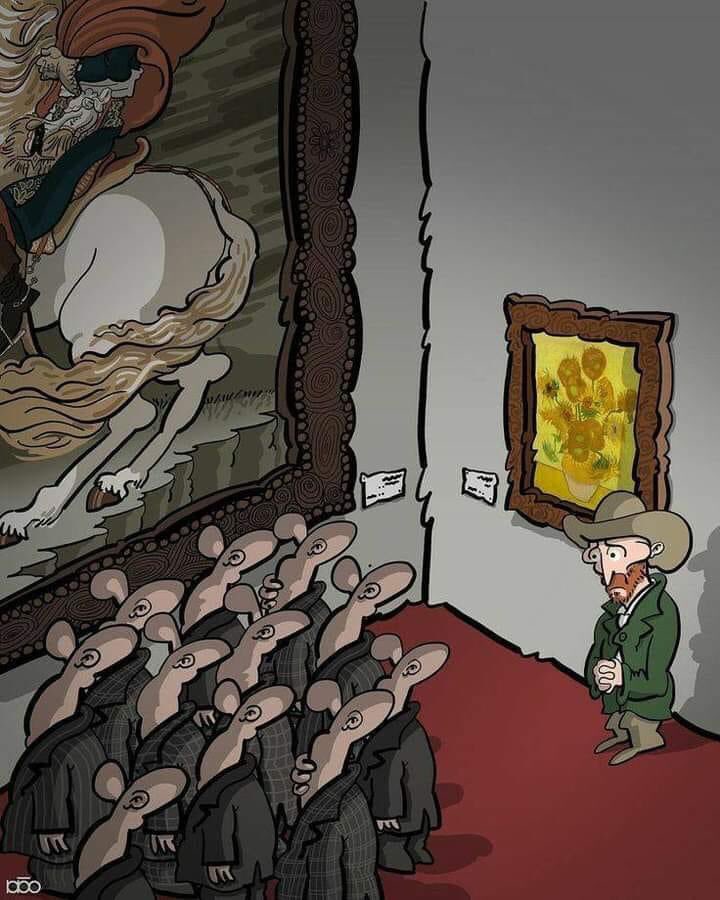 "Tal vez Dios me hizo pintor para personas que aún no han nacido".

- Vincent Van Gogh