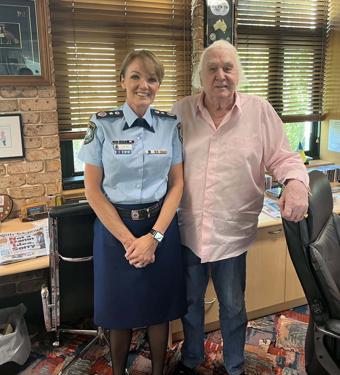 John had New South Wales’ new Police Commissioner Karen Webb in the studio this morning. There was a lot to discuss, including the Commissioner’s vision for the future of the Force, the renewed round of underworld shootings and the ‘postcode wars’. 2smsupernetwork.com/john-laws/