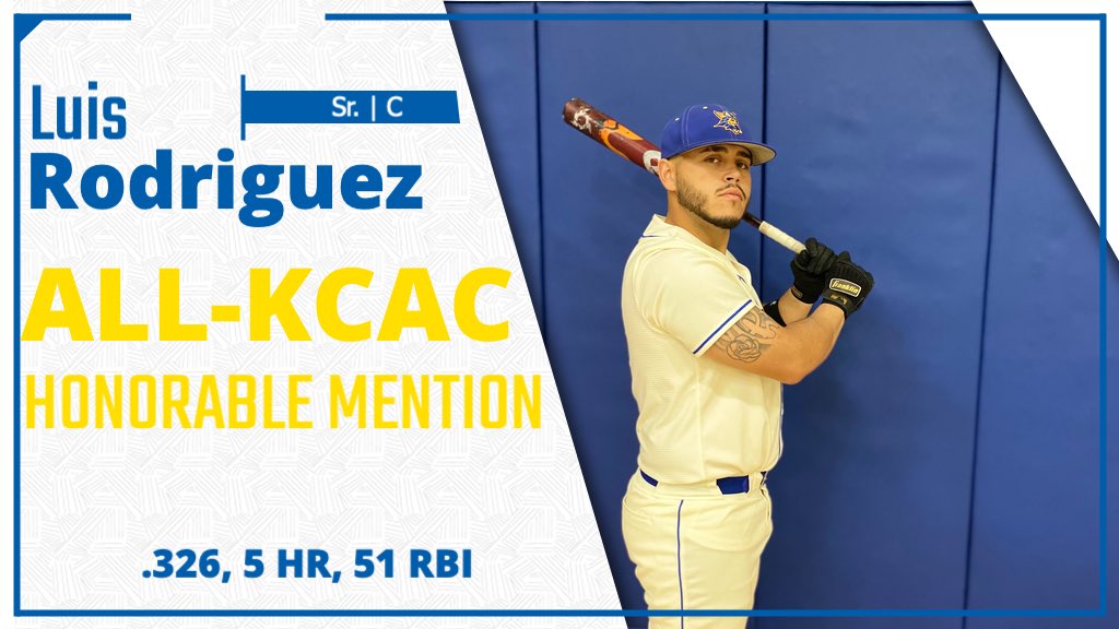 SwedesBaseball's tweet photo. Congratulations to seniors @bombiiluis, @ManuelRodz17 and sophomore David Espinal on being named All-KCAC Honorable Mention! #RockarStockar https://t.co/EAVA71swrM