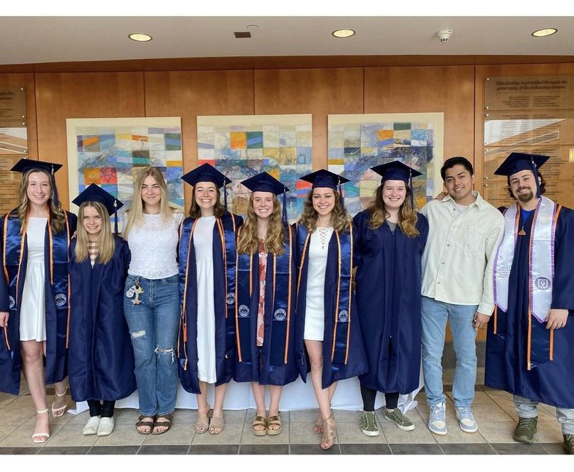This makes my heart (and brain) so happy! 🧠👩🏼‍🎓🥹 I am beyond thankful for all of the enriching opportunities, endless support, and fun memories made these past four years. To my peers and professors, thank you for everything! I will forever be grateful for our neuro family 🧡⚓️💙
