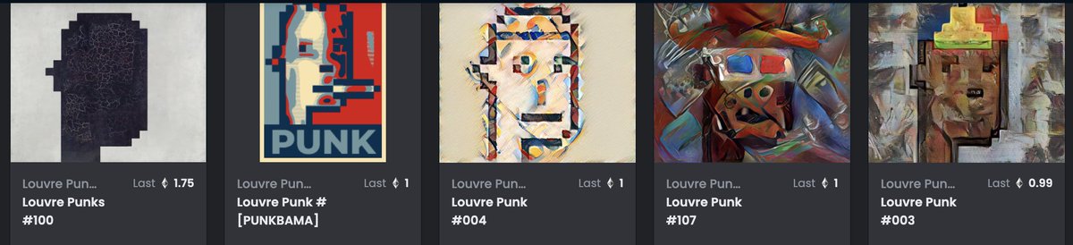 Louvre Punks tweet media