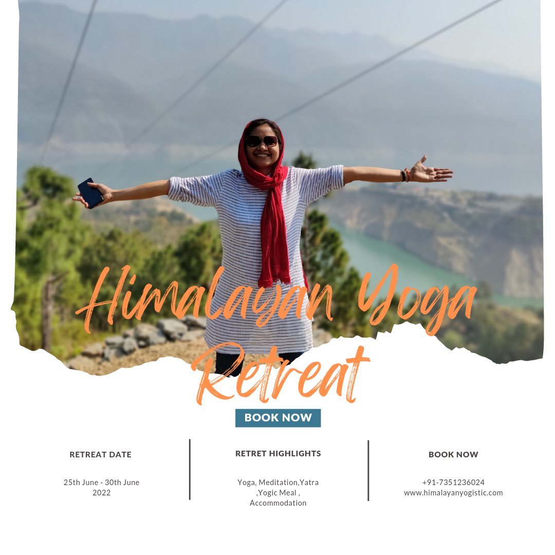 Yogisticlife's tweet photo. We proudly announce that We will offer a 5,10 days Himalayan Yoga Retreat Program at Himalaya village. The place is surrounded by the Himalaya mountains.

https://t.co/1IB5uD8e4z

#himalyanyogaretreat #retreat #yogainrishikesh #trip #Himalaya #Yatra https://t.co/B9p9i3kBtq