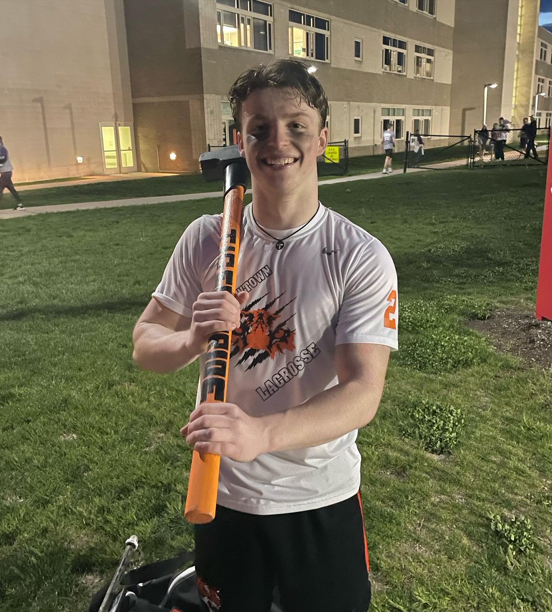 MNAthletics's tweet photo. Congrats to Charlie Box who now has over 100 goals! Over 100 assists and over 100 goals! Amazing! @marplenewtown @MNLax_ @MBarkannNBCS @phillylacrosse @sportsdoctormd @TerryToohey @PaPrepLive @DTMattSmith @delcosportsBob https://t.co/KJQUmuyOYY