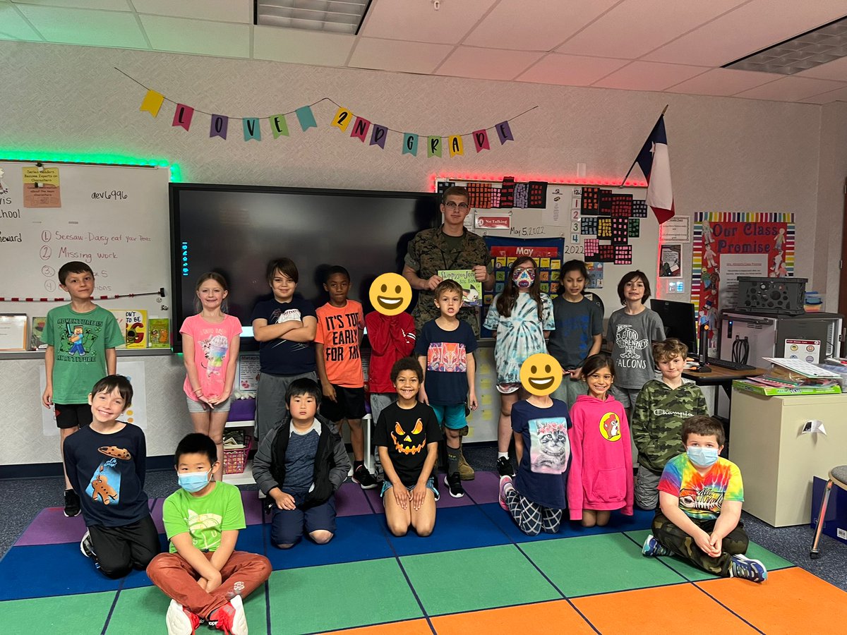 We had a special visitor visit our class today! <a href="/StoryFalcons/">Story Falcons</a>