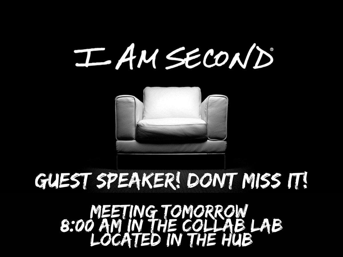 Braswell_IAS's tweet photo. Another GUEST SPEAKER?? Grab a friend and meet us in the HUB @ 8! See you there!!📢📢 https://t.co/PVP7MZXSE4