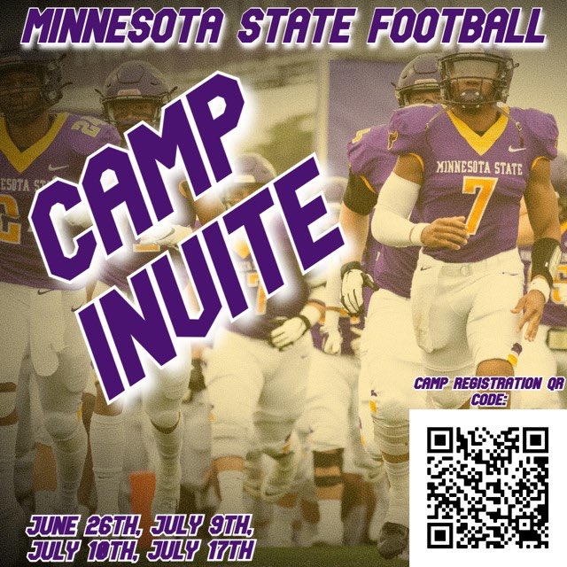 Thanks for the camp invite <a href="/CoachHevel50/">Graham Hevel</a>