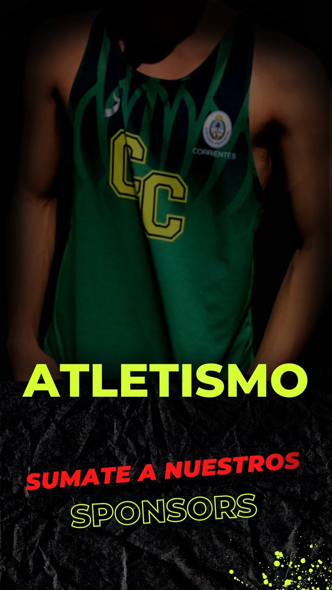 Querés ser nuestro SPONSOR? 

👉🏼ESCRIBINOS! 

👉🏼También nos ayudas compartiendo o etiquetando. 

GRACIAS POR SER PARTE DE NUESTRO CRECIMIENTO DEPORTIVO 💪🏽
#corrientescorre #atletismo #sponsor #sponsors #Sponsored #argentina #corrientes